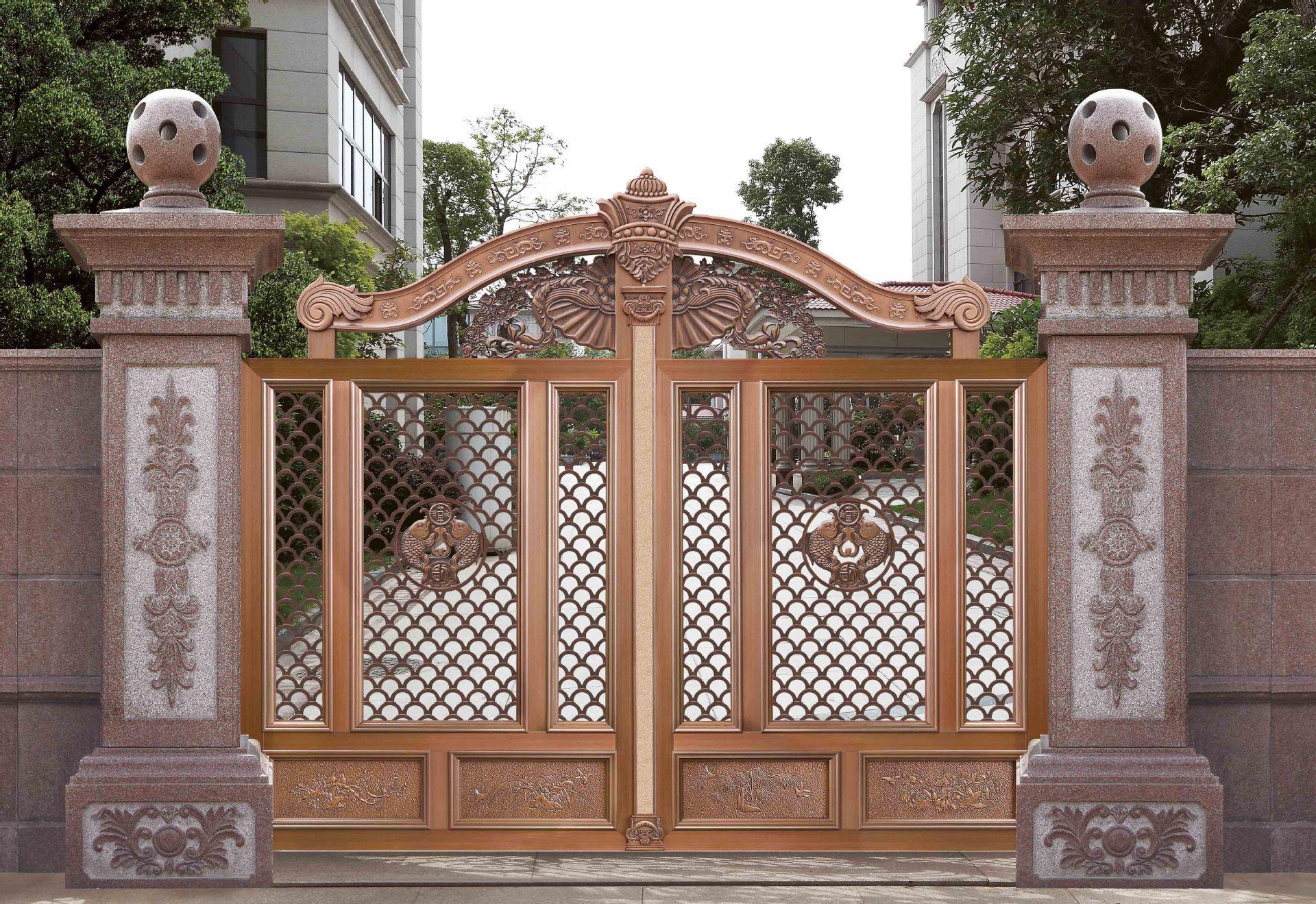 庭院鋁藝大門(mén)的制作材料如何選擇